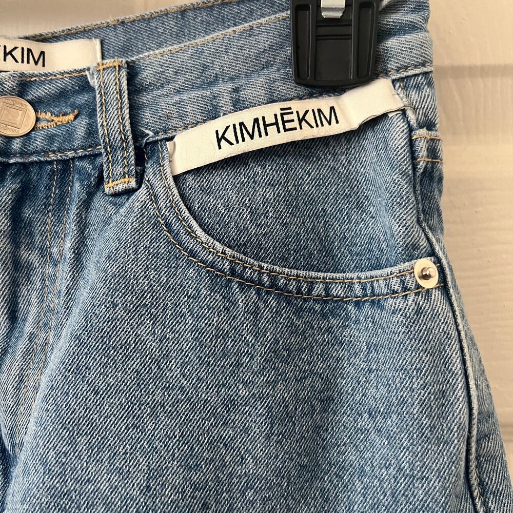 Kimhekim My Uniform Denim Shorts Size M - Picture 3 of 7